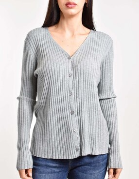 Suéter Roman Fashion cuello V para mujer