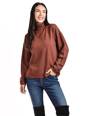 Suéter Roman Fashion cuello tortuga para mujer