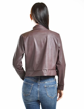 Chamarra casual Roman Fashion impermeable para mujer
