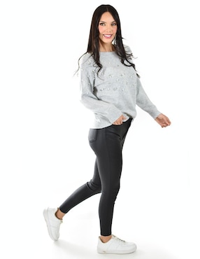 Suéter Roman Fashion cuello redondo para mujer