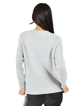 Suéter Roman Fashion cuello redondo para mujer
