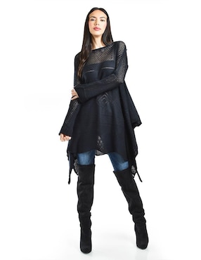 Blusa Roman Fashion manga larga para mujer