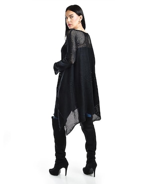 Blusa Roman Fashion manga larga para mujer