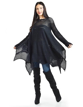 Blusa Roman Fashion manga larga para mujer
