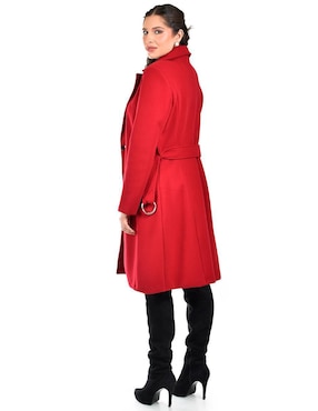 Abrigo Roman Fashion abierto para mujer