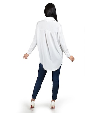 Blusa Roman Fashion manga larga para mujer