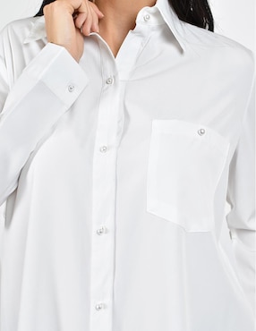 Blusa Roman Fashion manga larga para mujer