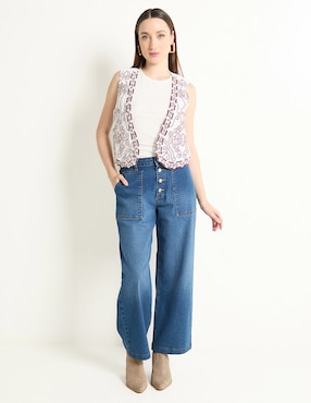 Top Pieces cuello redondo