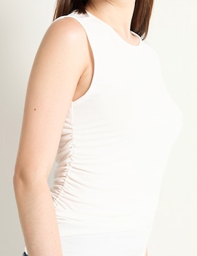 Top Pieces cuello redondo