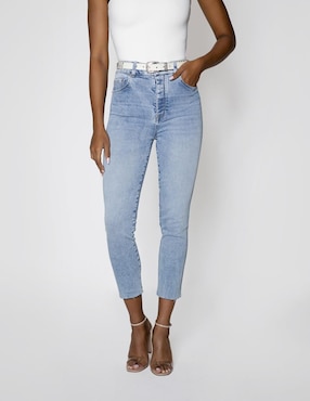 Jeans Skinny Studio F Corte Cintura Para Mujer