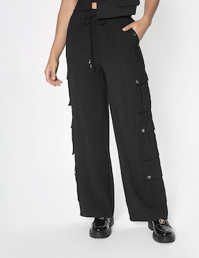 Pantalón Studio F Relajado Para Mujer