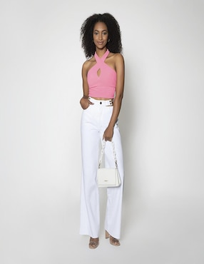 Pantalón Studio F regular para mujer