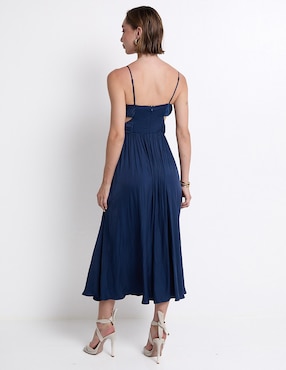 Vestido crop casual Map para mujer