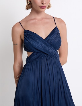 Vestido crop casual Map para mujer