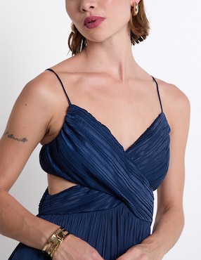 Vestido crop casual Map para mujer