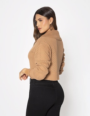 Suéter Studio F cuello alto para mujer