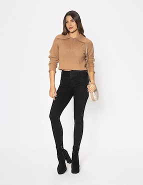Suéter Studio F cuello alto para mujer