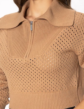 Suéter Studio F cuello alto para mujer