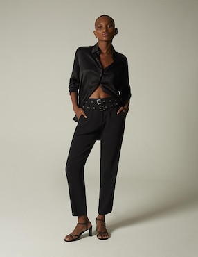 Pantalón de vestir Studio F straight para mujer