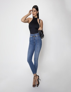 Jeans slim Studio F para mujer