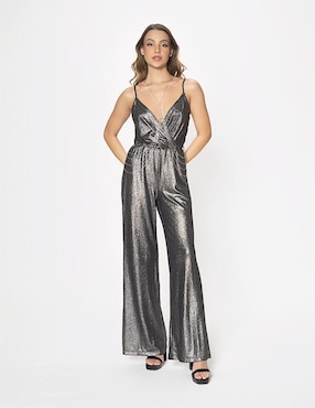 Jumpsuit Studio F estampado liso para mujer