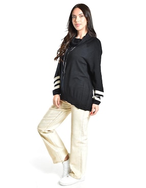 Suéter Roman Fashion cuello alto para mujer