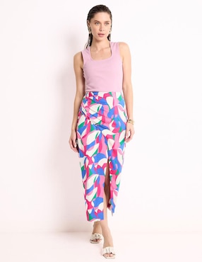 Blusa Map de tirantes anchos para mujer