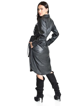 Vestido a la rodilla casual Roman Fashion para mujer