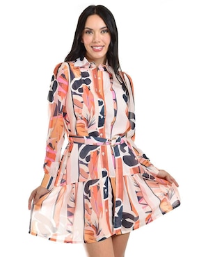 Vestido corto casual Roman Fashion para mujer