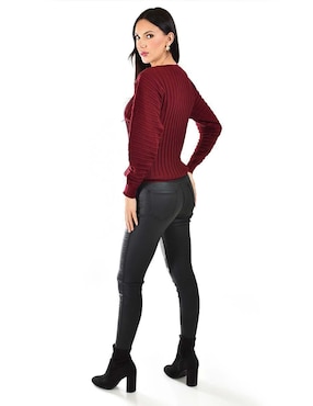 Suéter Roman Fashion cuello redondo para mujer