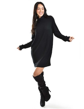 Vestido arriba rodilla casual Roman Fashion para mujer