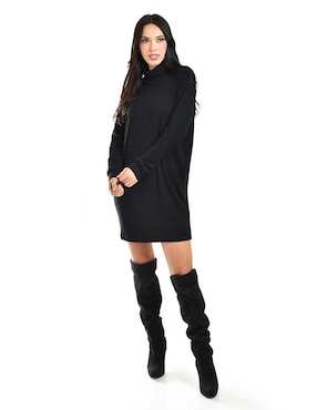 Vestido arriba rodilla casual Roman Fashion para mujer