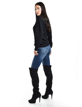 Suéter Roman Fashion cuello redondo para mujer
