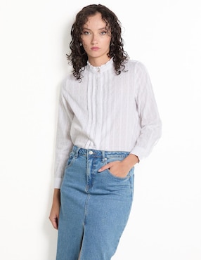Blusa Petite Studio manga larga para mujer