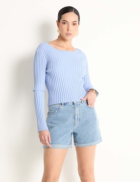 Short Vero Moda De Mezclilla Para Mujer