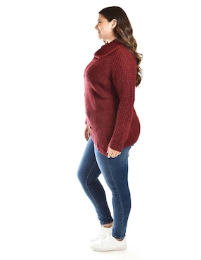 Suéter Roman Fashion cuello redondo para mujer