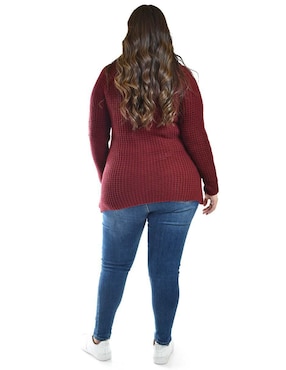 Suéter Roman Fashion cuello redondo para mujer