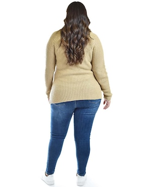 Suéter Roman Fashion cuello redondo para mujer