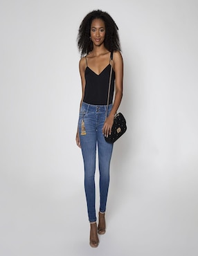 Jeans slim Studio F para mujer