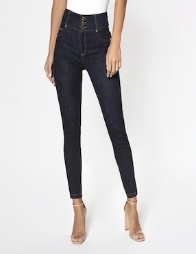 Jeans Skinny Studio F Corte Cintura Alta Para Mujer