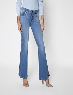 Jeans Relajado Studio F A La Cintura Para Mujer