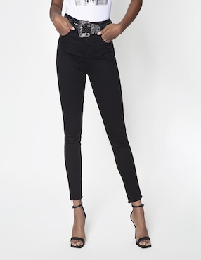 Jeans Skinny Studio F Corte Cintura Alta Para Mujer