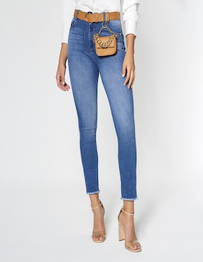 Jeans Skinny Studio F Corte Cintura Alta Para Mujer