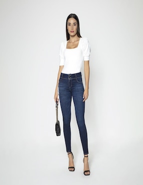 Jeans slim Studio F para mujer