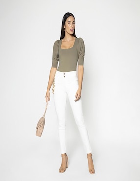 Jeans slim Studio F para mujer