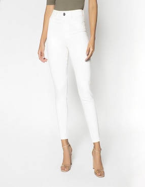 Jeans Skinny Studio F Corte Cintura Para Mujer