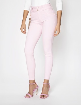 Jeans Slim Studio F Corte Cintura Para Mujer