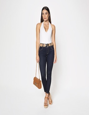 Jeans slim Studio F para mujer