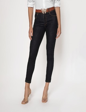 Jeans Skinny Studio F Corte Cintura Para Mujer