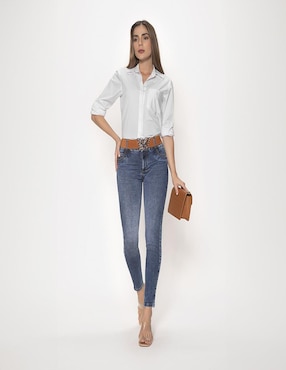 Jeans slim Studio F para mujer